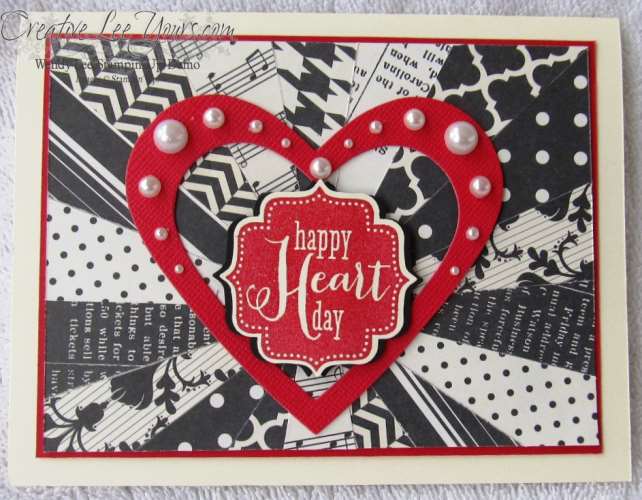 Valentine starburst card