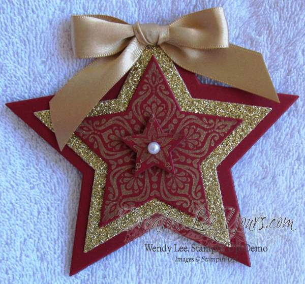 Merry & Bright Christmas Star by Wendy Lee