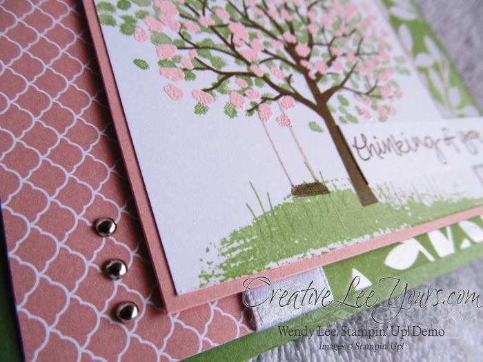 Sheltering Tree Thinking of You by Wendy Lee, #creativeleeyours, Stampin' Up!