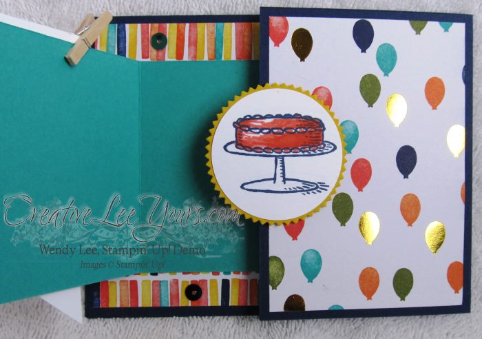 Big Day Birthday by Wendy Lee, #creativeleeyours, Stampin' Up!, #SAB2015