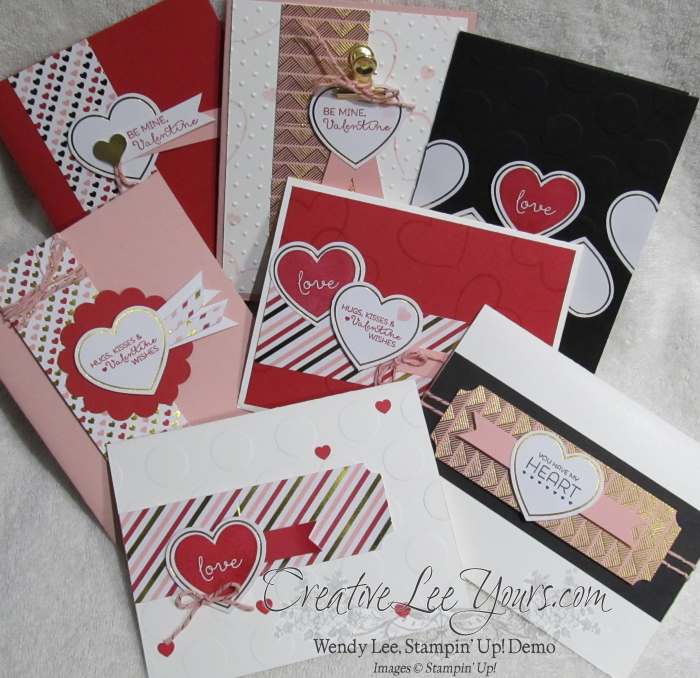January 2015 Filled with love Paper Pumpkin kit by Wendy Lee, #creativeleeyours, Stampin' Up!, Valentine, Love