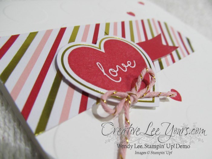 January 2015 Filled with love Paper Pumpkin kit by Wendy Lee, #creativeleeyours, Stampin' Up!, Valentine, Love