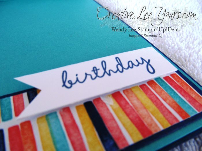 Celebrate Today Pop Up by Wendy lee, #creativeleeyours, Stampin' Up!