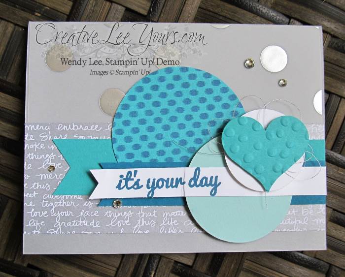 Happy Thoughts by Wendy Lee, #creativeleeyours, Open house Paper Pumpkin bonus card,Stampin' Up!