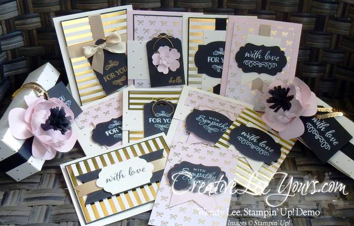 August 2015 Paper Pumpkin Kit- Chalk It Up To Love by Wendy Lee, #creativeleeyours, Stampin' Up!
