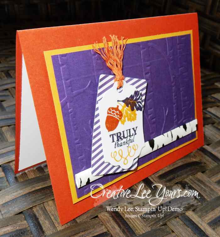 September 2015 Paper Pumpkin Wickedly Sweet Kit by Wendy Lee, Creativeleeyours, Stampin' Up!, Fall Cards