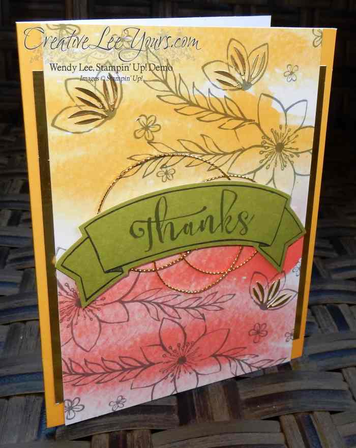 October 2015 Paper Pumpkin Blissful Bouquet Kit by Wendy Lee, #creativeleeyours, Stampin' Up!