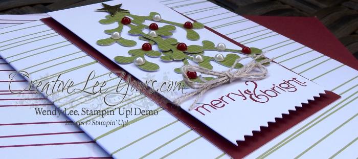 Mistletoe & Holly November 2015 Paper Pumpkin kit by wendy lee, #creativeleeyours, Stampin' Up!