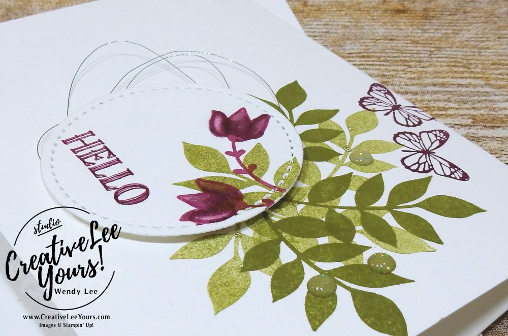 December 2017 Paper Pumpkin Flora and Flutter Paper Pumpkin Kit by wendy lee, stampin up, handmade cards, rubber stamps, stamping, kit, subscription, January 2018 FMN card class, alternate projects, fast and easy