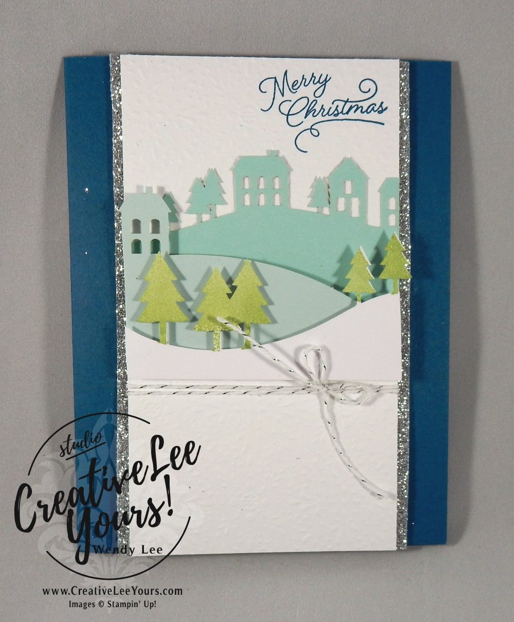 November 2016 Wonderful Winterland Paper Pumpkin by wendy lee, Stampin Up, #creativeleeyours, and made, christmas cards