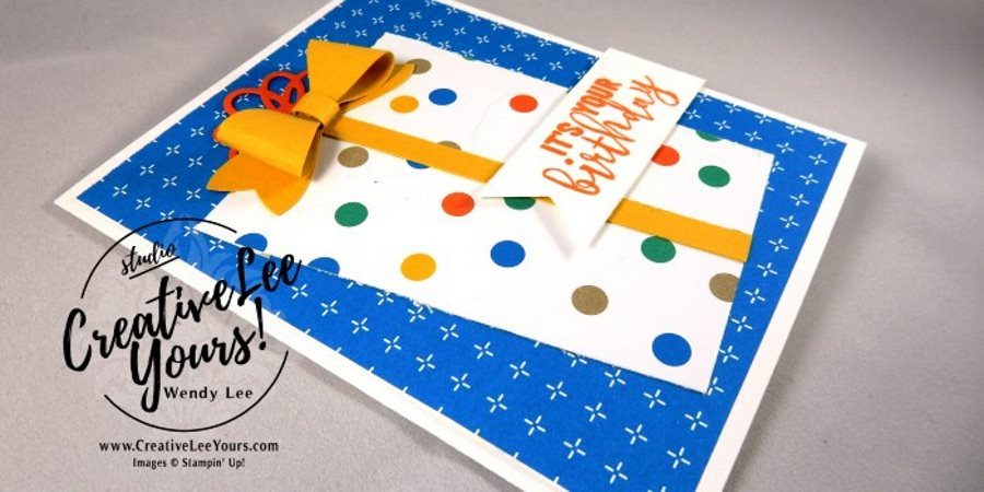 It's Your Birthday Present by Wendy Lee, Stampin Up, #creativeleeyours, Diemonds team meeting,Balloon Adventures stamp set, balloon pop-up thinlits