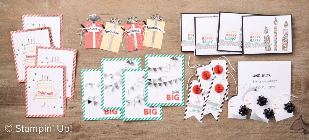 Birthday Bright Project Kit, wendy lee, Stampin Up, #creativeleeyours, video