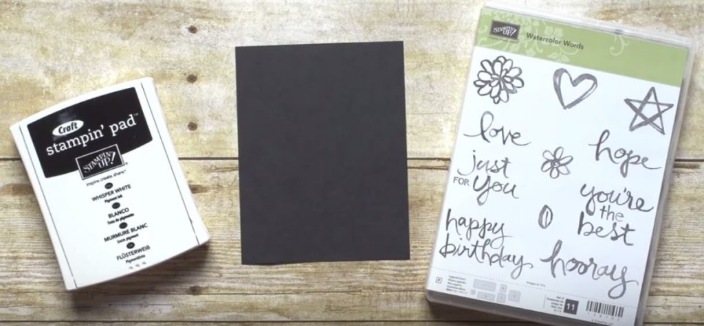 chalkboard technique, Stampin Up, #creativeleeyours, Wendy Lee,Video
