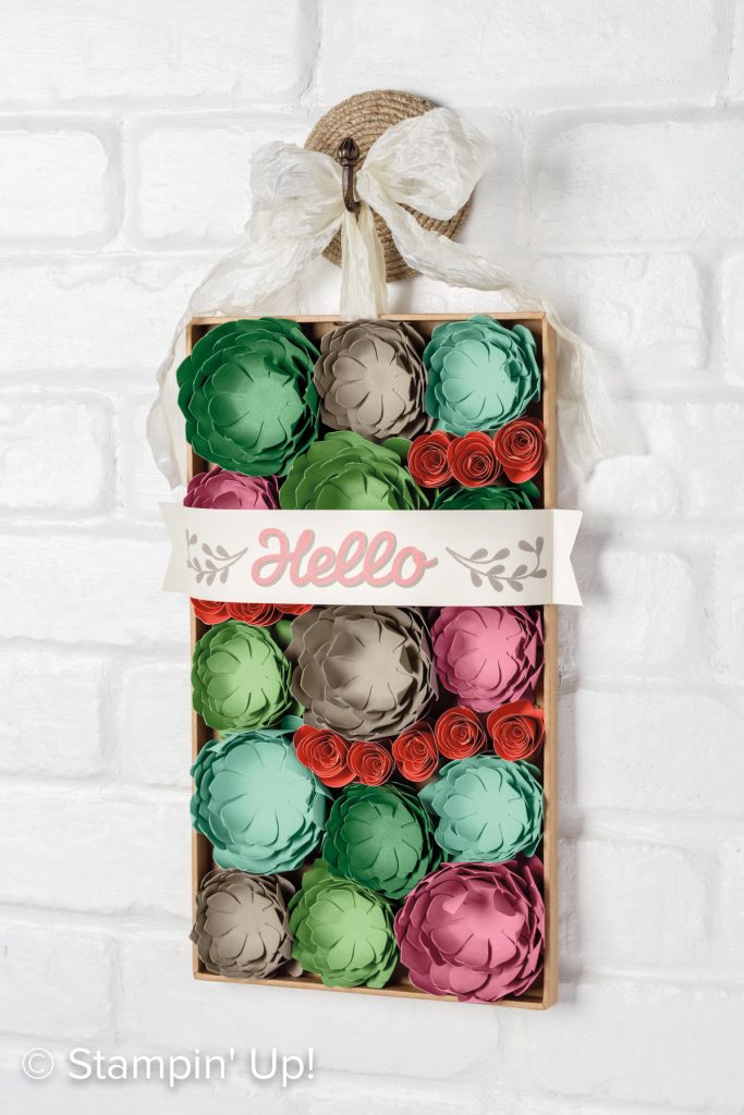 Vertical garden, stampin up, video, #creativeleeyours, creatively yours