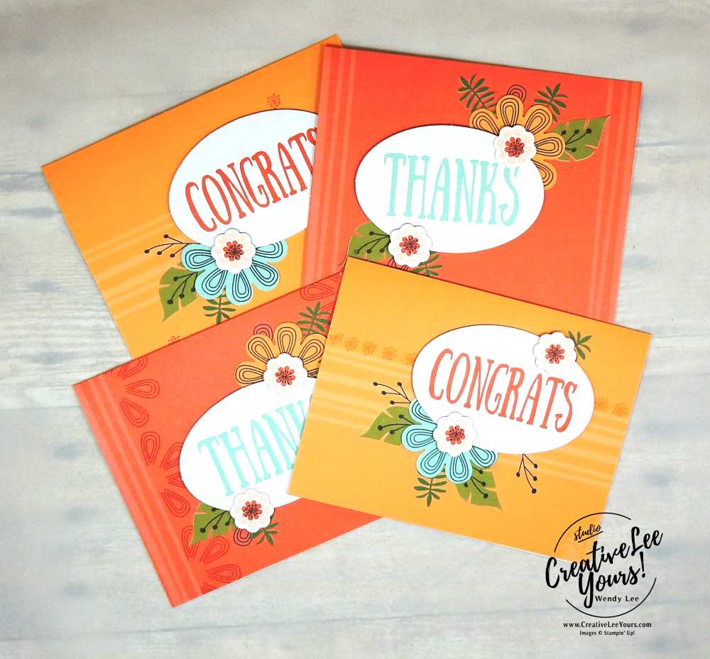 August 2017 Giftable Greetings Paper Pumpkin Kit by wendy lee, stampin up, handmade cards, rubber stamps, stamping, kit, subscription