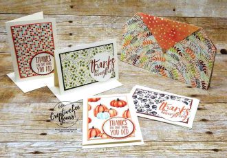 Magnetic gift clutch by wendy lee,provate classes, gift set, stamping, handmade,teacher, secretary, Stampin Up, #creativeleeyours,creatively yours, notecards, autumn, all things thanks stamp set