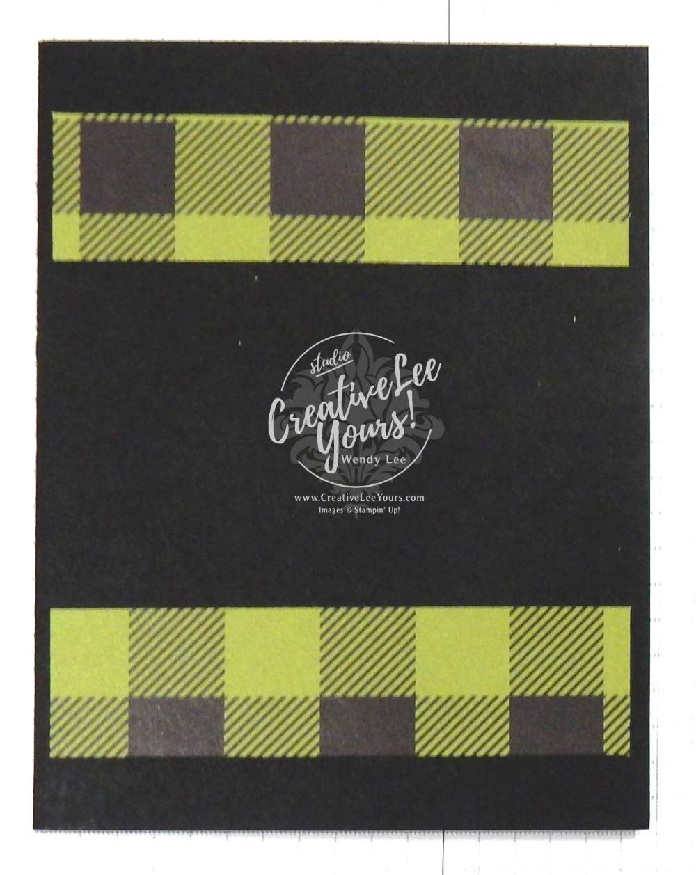 Happiest of Holidays by Wendy Lee, October 2017 Pining For Plaid Paper Pumpkin Kit,christmas cards, handmade, stamping, masculine, Stampin Up,#creativeleeyours, creatively yours, fast and easy, simple, November 2017 FMN class, Bonus card