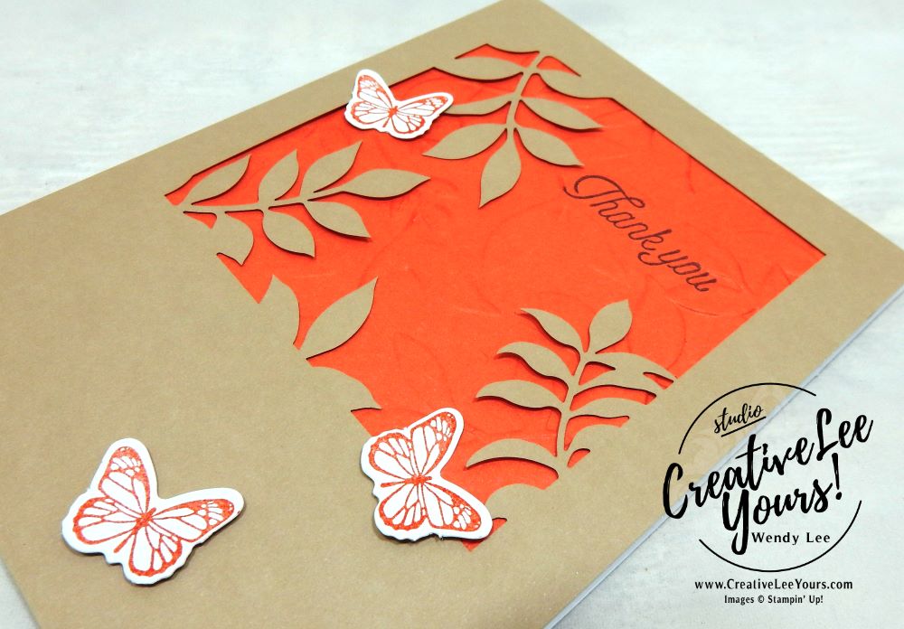 Simple Thank You by Wendy Lee,December 2017 Paper Pumpkin Flora and Flutter Kit,stampin up, handmade cards, rubber stamps, stamping, kit, subscription, floral cards, congratulations, SAB,sale-a-bration,#creativeleeyours, creatively yours