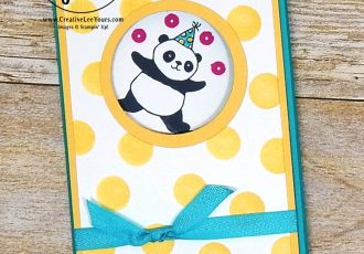 Polka Dot Pandas by wendy lee, Diemonds team meeting, wendy lee, #creativeleeyours, creatively yours, stampin Up, stamping, handmade,party panda stamp set, sale-a-bration, SAB, cute birthday card