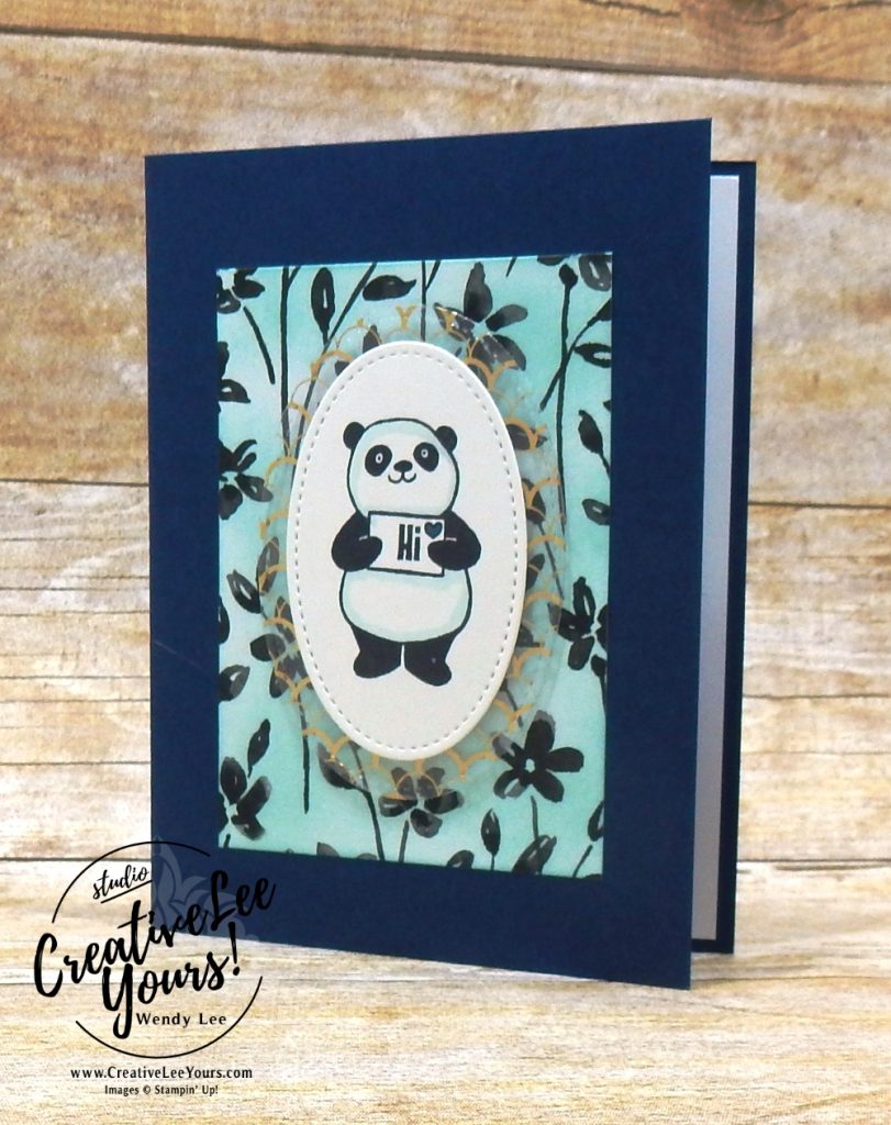Happy Panda by Belinda Rodgers,Wendy lee, Stampin Up, stamping, hand made, friend, teacher appreciation, secretaries day, birthday,mothers day,#creativeleeyours, creatively yours, creative-lee yours,diemonds team swap, SAB, Sale-a-bration,party panda stamp set, happy wishes stamp set,FREE stamps,SU,SU cards,rubber stamps