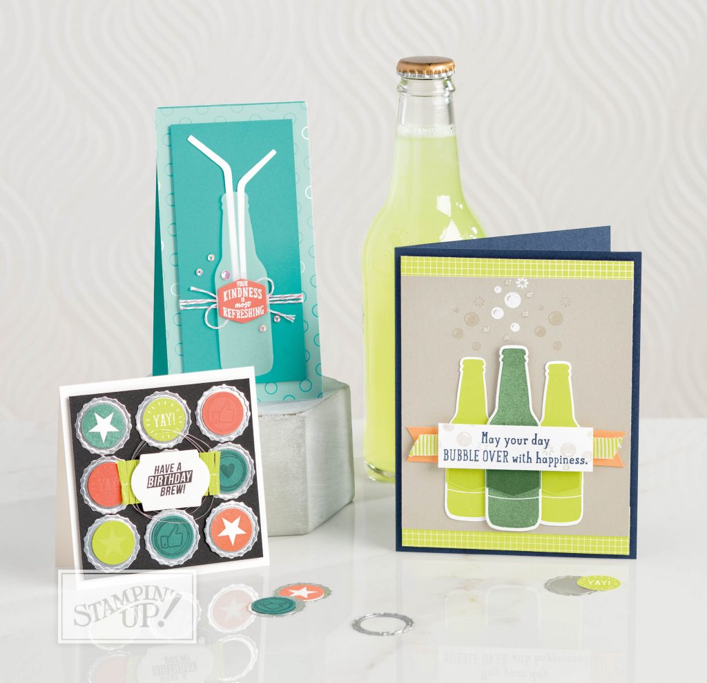 Bubble Over Stamp Set and the Bubble & Fizz Framelits Dies ,wendy lee,stampin up, handmade,stamping,#creativeleeyours,creatively yours,creative-lee yours, all occasions cards, quick & easy,fun, thank you, masculine, video