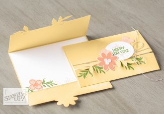 bouquet blooms stamp set, gatefold blossoms dies, su, wendy lee, 2018-2019 Annual catalog, stampin up, #creativeleeyours, creatively yours, creative-lee yours, rubberstamps, handmade cards, stamping, video, how to use, tips, fun fold