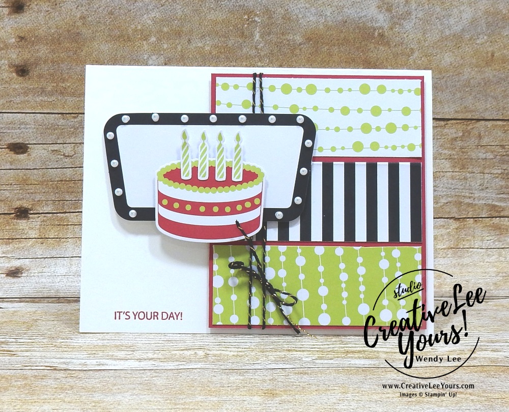 June 2018 Broadway star Paper Pumpkin Kit by wendy lee, stampin up, handmade cards, rubber stamps, stamping, kit, subscription, #creativeleeyours, creatively yours, creative-lee yours, birthday, friend, masculine, 50 off promotion