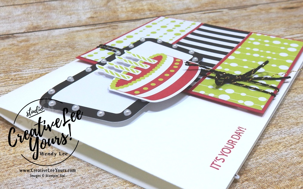 June 2018 Broadway star Paper Pumpkin Kit by wendy lee, stampin up, handmade cards, rubber stamps, stamping, kit, subscription, #creativeleeyours, creatively yours, creative-lee yours, birthday, friend, masculine, 50 off promotion