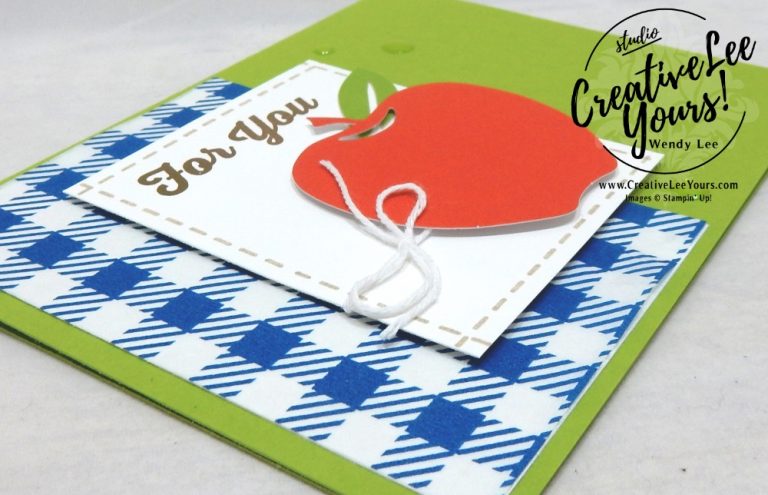 For You Teacher July 2018 picnic paradise Paper Pumpkin Kit by wendy lee, stampin up, handmade cards, rubber stamps, stamping, kit, subscription, #creativeleeyours, creatively yours, creative-lee yours, birthday, friend, thank you, congrats, alternate