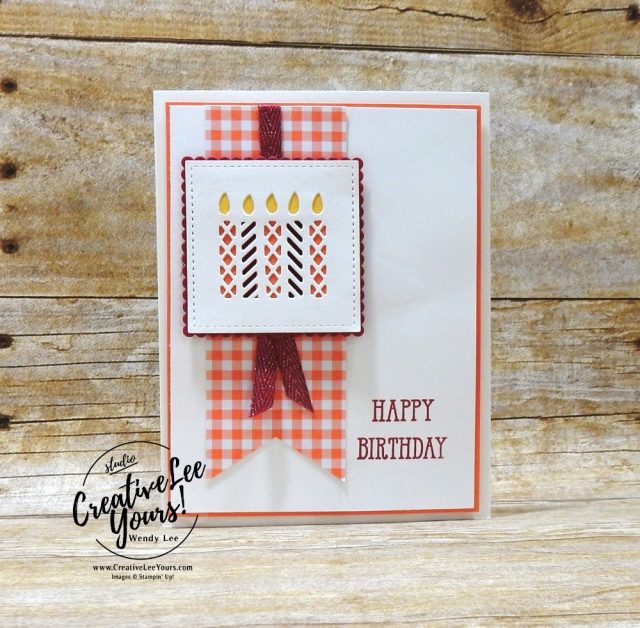 Gingham Birthday With Printable Tutorial-Greek Isles Achievers Blog Hop ...