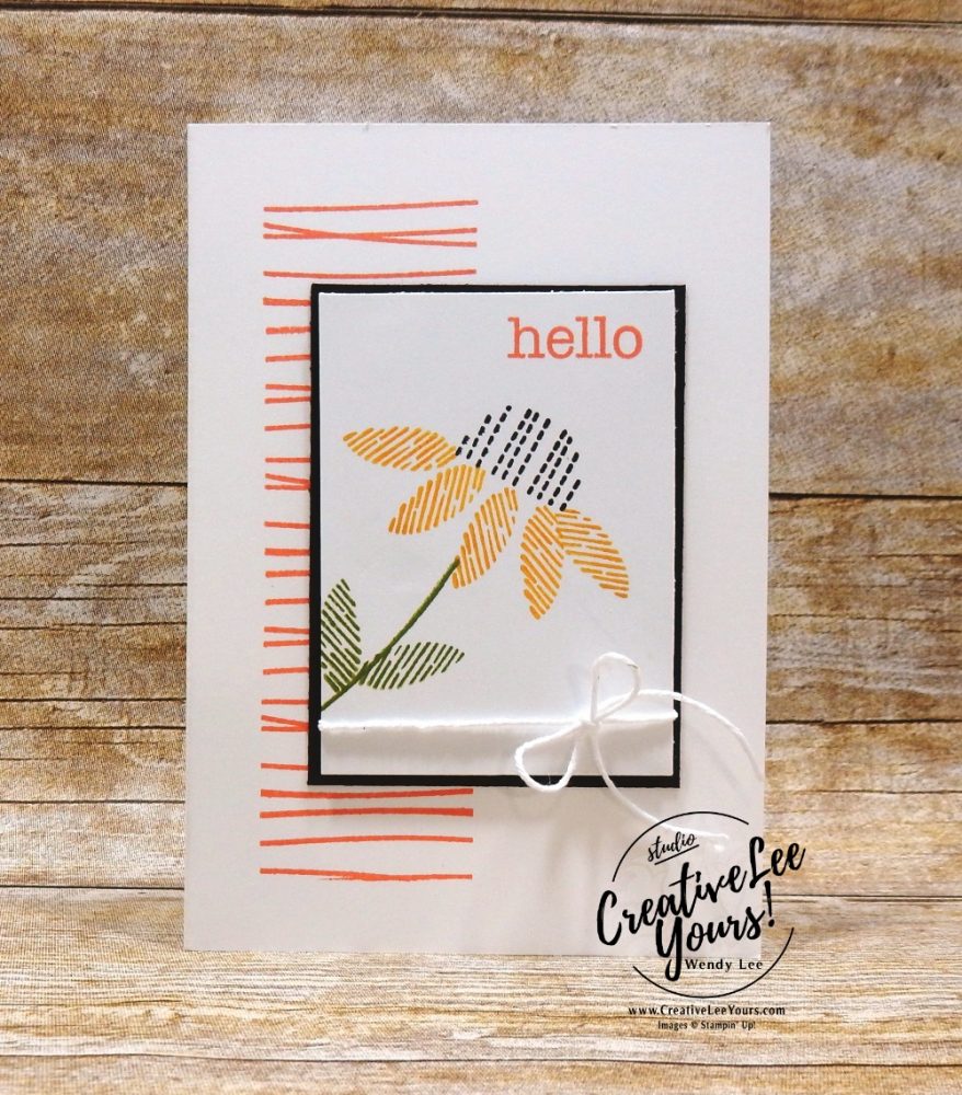 December 2018 Day by Day Paper Pumpkin Kit by wendy lee, stampin up, handmade cards, rubber stamps, stamping, kit, subscription, #creativeleeyours, creatively yours, creative-lee yours, daisy, alternate, bonus tutorial, fast & easy, DIY, #simplestamping