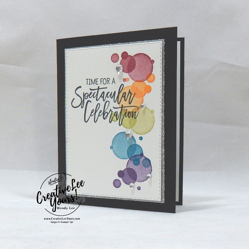 Ink Spot Birthday by wendy lee, Stampin Up, stamping, handmade card, friend, celebrate, graduation, birthday, wedding, #creativeleeyours, creatively yours, creative-lee yours, SU, SU cards, rubber stamps, paper crafting, all occasions, DIY,  birthday cheer stamp set, masculine, splash, celebration