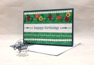 Happy Birthday Blooms by Wendy Lee, stampin Up, SU, #creativeleeyours, hand made card, friend, birthday, hello, wedding, stamping, creatively yours, creative-lee yours, happiness blooms, memories & more, DIY, flowers, teacher, secretary, mothers day, #simplestamping, fast & easy, Stampers Showcase Blog Hop