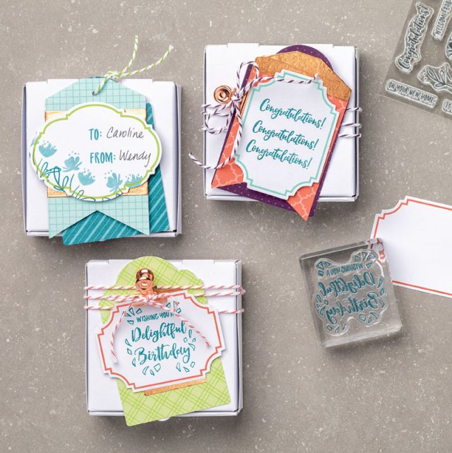 How To Make Delightful Day Tags By Stampin' Up! Video - Creativelee Yours