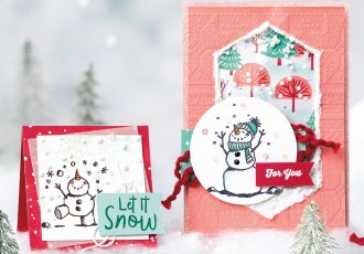 Snow Fall Accents Puff Paint with Wendy Lee, Video, Tutorial, snow, stampin Up, SU, #creativeleeyours, hand made card, technique,snowman season stamp set, die-cut, holiday, Christmas, friend, celebration, stamping, creatively yours, creative-lee yours, DIY, heat set