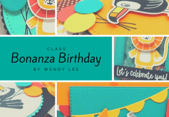 Bonanza Birthday Class by wendy lee, Stampin Up, #creativeleeyours, wendy lee, creatively yours, creative-lee yours, stamping, paper crafting, handmade, cards, class, friend, bonanza buddies stamp set, 3D, treat holders, gift card, cake topper, birthday, tutorial, class, DIY, papercrafts, tucan, koala, lion