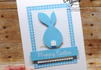 Easter Bunny by Wendy Lee, stampin Up, SU, #creativeleeyours, handmade card, easter, buny, welcome easter stamp set, friend, celebration, congratulations, thank you, stamping, creatively yours, creative-lee yours, DIY, paper crafts, #patternpaper, embossing, tutorial