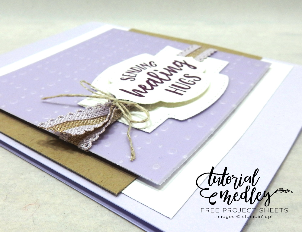 Sending Healing Hugs by Wendy Lee, stampin Up, SU, #creativeleeyours, handmade card, So sentimental stamp set, get well, sick, sorry, hugs, friend, celebration, So Very Vellum, SAB, saleabration, stamping, creatively yours, creative-lee yours, DIY, card class, tutorial, paper crafts, tutorial medley, newsletter, card class, stitched so sweetly
