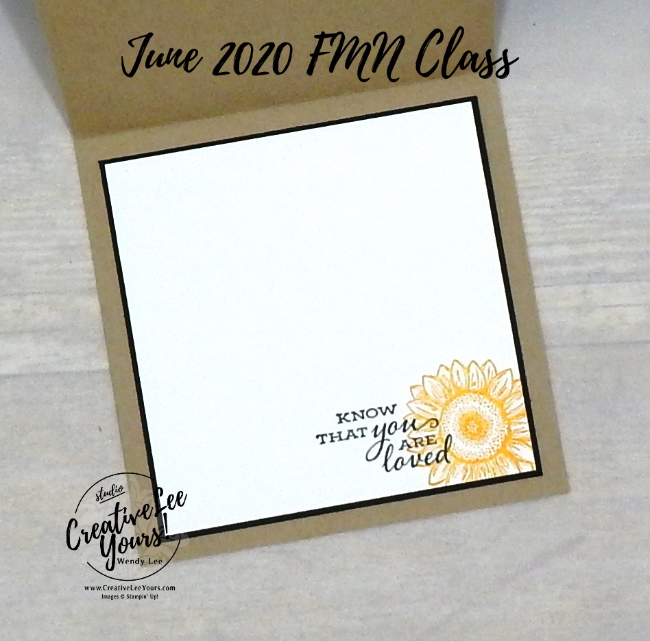 Shimmery Sunflower by wendy lee, stampin up, stamping, SU, #creativeleeyours, creatively yours, creative-lee yours, #cardmaking #handmadecard #rubberstamps #stamping, friend, celebration, congratulations, thank you, friend, hello, stamping, DIY, paper crafts, tutorial, FMN, forget me not, card club, class, celebrate sunflowers stamp set, #makeacardsendacard ,#makeacardchangealife, tasteful textile, watercolor pencils, shimmer paint ,#technique ,#techniques
