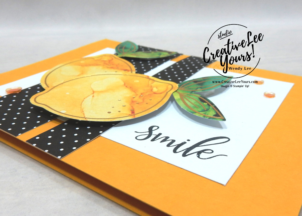 Smile by Wendy Lee, June 2020 Paper Pumpkin Kit, Box of Sunshine, stampin up, handmade cards, rubber stamps, stamping, kit, subscription, #creativeleeyours, creatively yours, creative-lee yours, celebration, smile, thank you, birthday, love, congrats, sun, yellow, pineapple, lemons, alternate, bonus tutorial, fast & easy, DIY, #simplestamping, card kit, subscription, craft kit, #papercrafts , #papercraft , #papercrafting , #papercraftingsupplies, #papercraftingisfun, #makeacardsendacard ,#makeacardchangealife , #paperpumpkin ,#paperpumpkinalternates , #paperpumpkinalternative ,#paperpumpkinalternatives, #papercraftingkit
