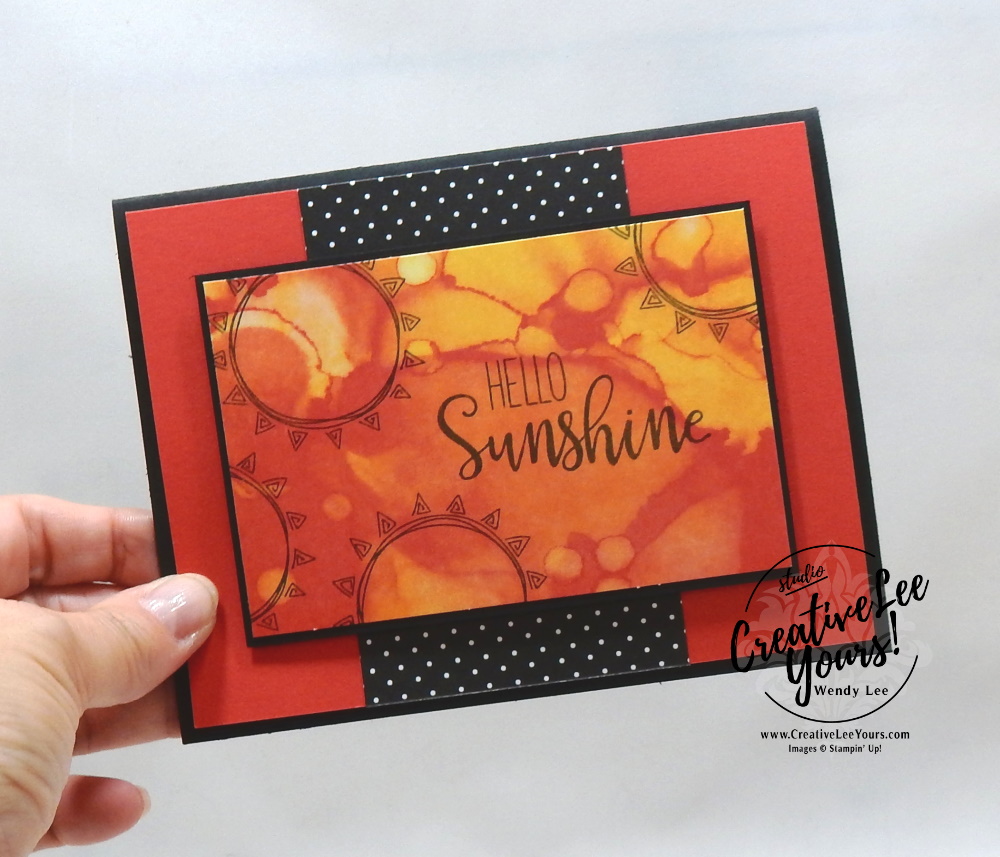 Hello Sunshine by Wendy Lee, June 2020 Paper Pumpkin Kit, Box of Sunshine, stampin up, handmade cards, rubber stamps, stamping, kit, subscription, #creativeleeyours, creatively yours, creative-lee yours, celebration, smile, thank you, birthday, love, congrats, sun, yellow, pineapple, watercolor, lemons, alternate, bonus tutorial, fast & easy, DIY, #simplestamping, card kit, subscription, craft kit, #papercrafts , #papercraft , #papercrafting , #papercraftingsupplies, #papercraftingisfun, #makeacardsendacard ,#makeacardchangealife , #paperpumpkin ,#paperpumpkinalternates , #paperpumpkinalternative ,#paperpumpkinalternatives, #papercraftingkit