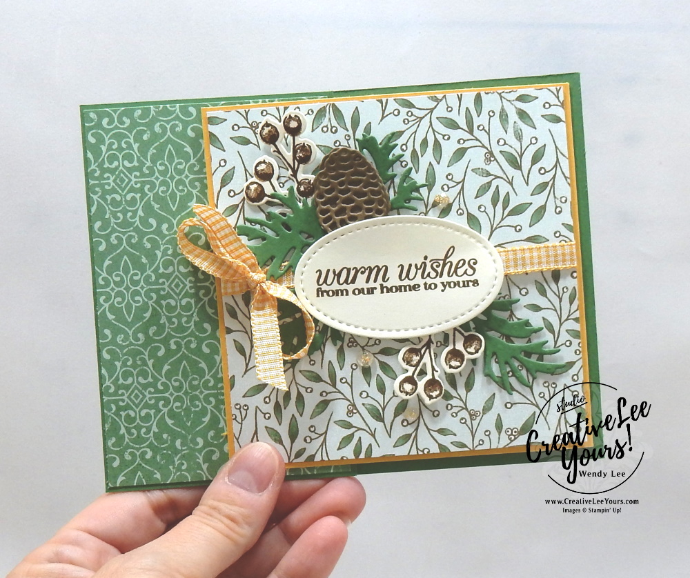 Warm Wishes Gift Card Holder by Wendy Lee, stampin Up, SU, #creativeleeyours, handmade card, Poinsettia Petals stamp set, Christmas, friend, celebration, thank you, stamping, creatively yours, creative-lee yours, DIY, birthday, gift card holder, papercrafts, rubberstamps, #stampinupdemonstrator , #papercrafts , #papercraft , #papercrafting , #papercraftingsupplies, #papercraftingisfun, facebook live, video , beautiful boughs dies, poinsettia dies