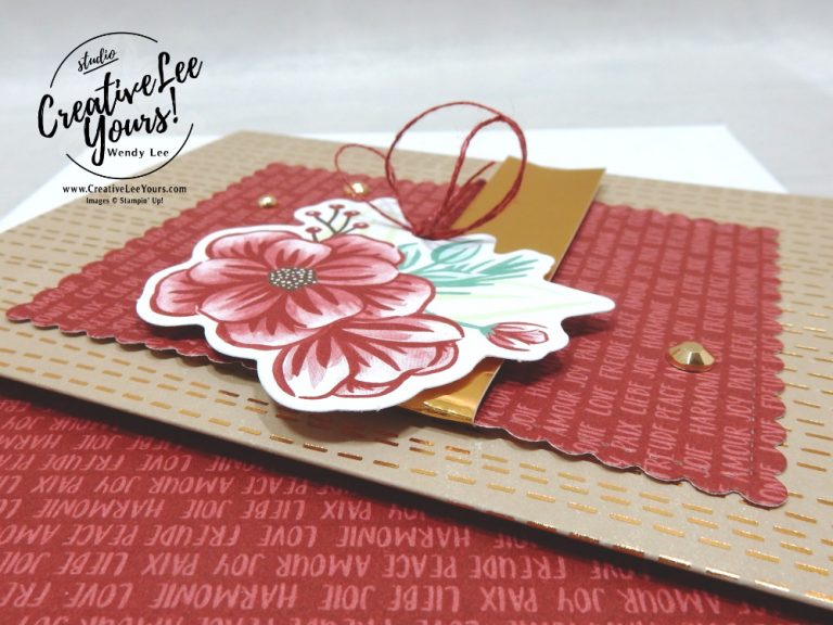 Peace Joy Love by Wendy Lee, October 2020 Paper Pumpkin Kit, Joy to the world, stampin up, handmade cards, rubber stamps, stamping, kit, subscription, #creativeleeyours, creatively yours, creative-lee yours, celebration, smile, thank you, birthday, Christmas, flowers, congrats, wreath, joy, peace, love, bonus tutorial, fast & easy, DIY, #simplestamping, card kit, subscription, craft kit, #paperpumpkinalternates , #paperpumpkinalternative ,#paperpumpkinalternatives, #papercraftingkit