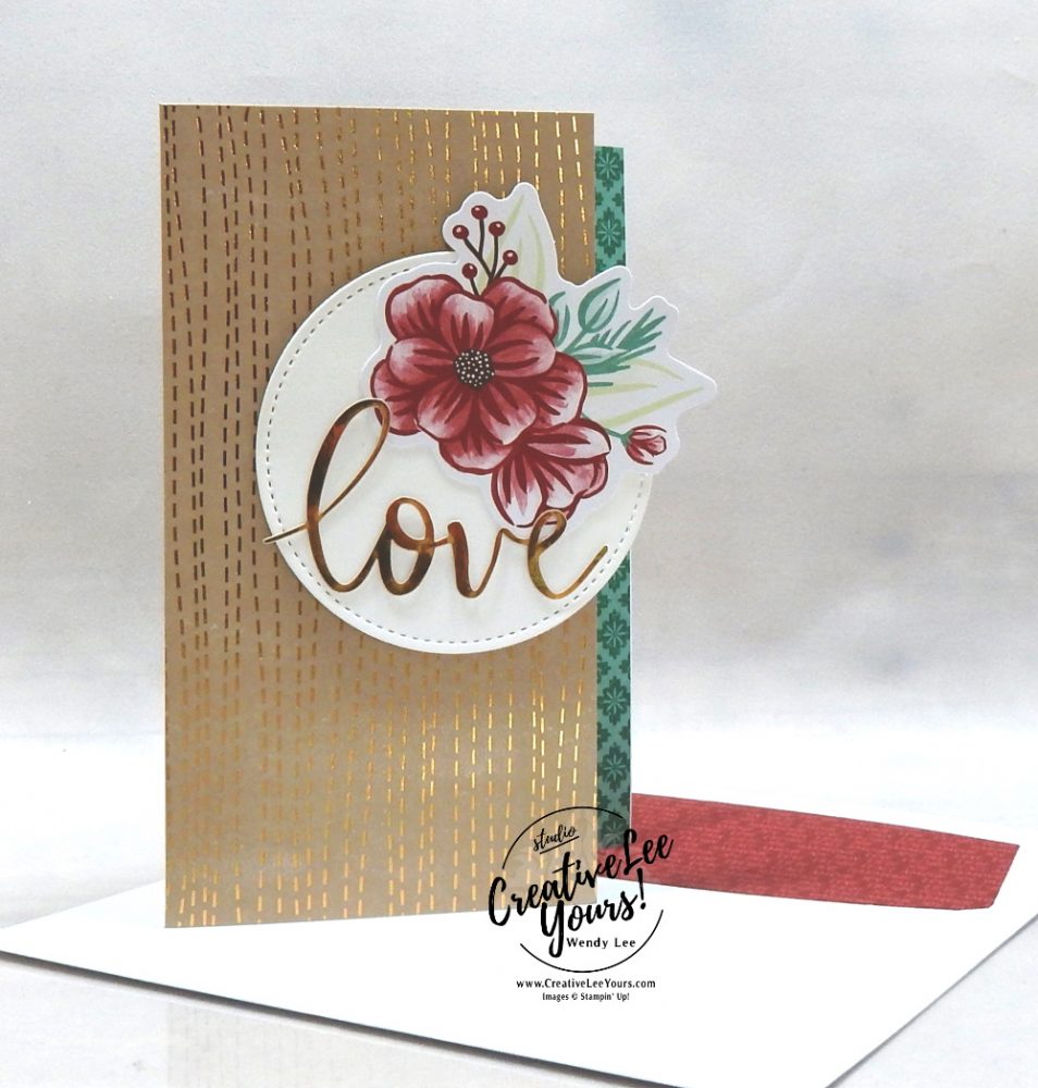 LOVE by Wendy Lee, October 2020 Paper Pumpkin Kit, Joy to the world, stampin up, handmade cards, rubber stamps, stamping, kit, subscription, #creativeleeyours, creatively yours, creative-lee yours, celebration, smile, thank you, birthday, Christmas, flowers, congrats, wreath, joy, peace, love, bonus tutorial, fast & easy, DIY, #simplestamping, card kit, subscription, craft kit, #paperpumpkinalternates , #paperpumpkinalternative ,#paperpumpkinalternatives, #papercraftingkit