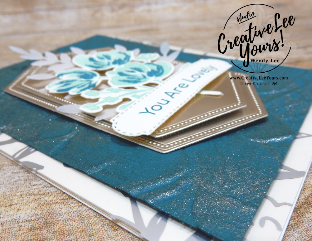 You are lovely by wendy lee, All star tutorial bundle, #wendylee , #creativeleeyours , #stampinup , #su , #stampinupdemonstrator , #cardmaking, #handmadecard, #rubberstamps, #stamping, #cardclass, # cardclasses ,#onlinecardclasse,#tutorial ,#tutorials #DIY, #papercrafts , #papercraft , #papercrafting , #papercraftingsupplies, #papercraftingisfun, #papercraftingideas, #makeacardsendacard ,#makeacardchangealife, #subscription, #product suites, Fine Art Floral Suite, blog hop