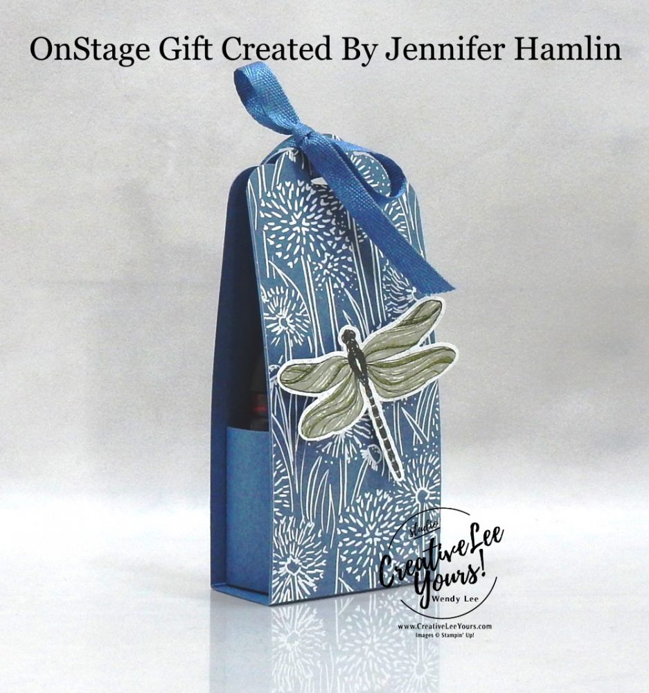 Easy Hand Sanitizer Package by Jennifer Hamlin, Wendy Lee, stampin up, stamping, SU, #creativeleeyours, creatively yours, creative-lee yours, #rubberstamps #stamping, friend, celebration, congratulations, thank you, hello, birthday, warm wishes, stamping, DIY, paper crafts, #papercrafting , #papercraftingsupplies, #papercraftingisfun #diemondsteam, #businessopportunity, #dandygarden, #treatpackage, #handsanitizer, #dragonflies