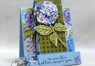 Center Step Fun Fold by wendy lee, Hydrangea Haven stamp set, stampin up, stamping, SU, #creativeleeyours, creatively yours, creative-lee yours, #cardmaking, #handmadecard, #rubberstamps #stamping, friend, thinking of you, sympathy, spring, thank you, birthday, love, anniversary, stamping, DIY, paper crafts, #papercrafting , #papercraftingsupplies, #papercraftingisfun , FMN, forget me not, ,#cardclub ,#cardclasses ,#onlinecardclasses , tutorial ,#tutorials , ,#funfoldcards ,#funfoldcard ,#makeacardsendacard ,#makeacardchangealife, #technique ,#techniques, hydrangea hill