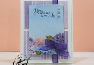 You Make Me Smile by wendy lee, Maui Achievers Blog Hop, stampin up, stamping, SU, #creativeleeyours, creatively yours, creative-lee yours, #cardmaking, #handmadecard, #rubberstamps, #stamping, friend, celebration, congratulations, thank you, hello, birthday, thinking of you, love, anniversary, DIY, paper crafts, #papercrafting , #papercraftingsupplies, #papercraftingisfun, Hydrangea Haven stamp set, flowers