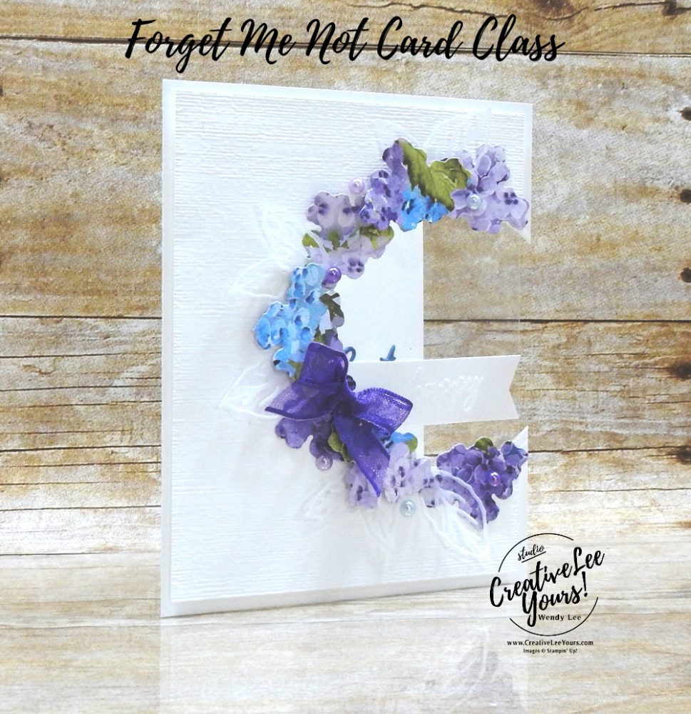 Die-cut Window by wendy lee, A Wish For Everything stamp set, stampin up, stamping, SU, #creativeleeyours, creatively yours, creative-lee yours, #cardmaking, #handmadecard, #rubberstamps #stamping, friend, thinking of you, sympathy, spring, thank you, easter, birthday, love, anniversary, stamping, DIY, paper crafts, #papercrafting , #papercraftingsupplies, #papercraftingisfun , FMN, forget me not, ,#cardclub ,#cardclasses ,#onlinecardclasses , tutorial ,#tutorials , ,#funfoldcards ,#funfoldcard ,#makeacardsendacard ,#makeacardchangealife, #technique ,#techniques, hydrangea hill, word wishes, wreath, spring