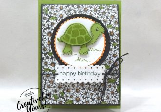 Turtle-y Loved Pop & Flip by wendy lee, Turtle Friends stamp set, Turtle Punch, stampin up, stamping, SU, #creativeleeyours, creatively yours, creative-lee yours, #cardmaking, #handmadecard, #rubberstamps #stamping, friend, thinking of you, sympathy, thank you, birthday, love, anniversary, stamping, DIY, paper crafts, #papercrafting , #papercraftingsupplies, #papercraftingisfun , FMN, forget me not, ,#cardclub ,#cardclasses ,#onlinecardclasses , tutorial ,#tutorials ,#funfoldcards ,#funfoldcard ,#makeacardsendacard ,#makeacardchangealife, #technique ,#techniques, pop up, true love